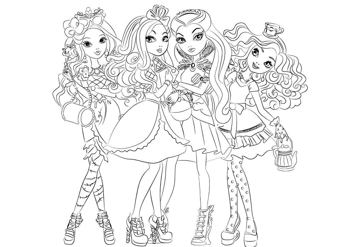 Raskrasil.com-Coloring-Pages-Ever-After-High-Logo