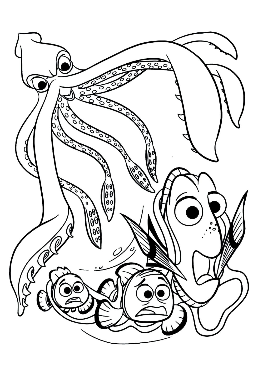 Dibujos Para Colorear Buscando A Nemo Para Un Desarrollo Infantil My Dibujos Para Colorear Buscando A Nemo Para Un Desarrollo Infantil My