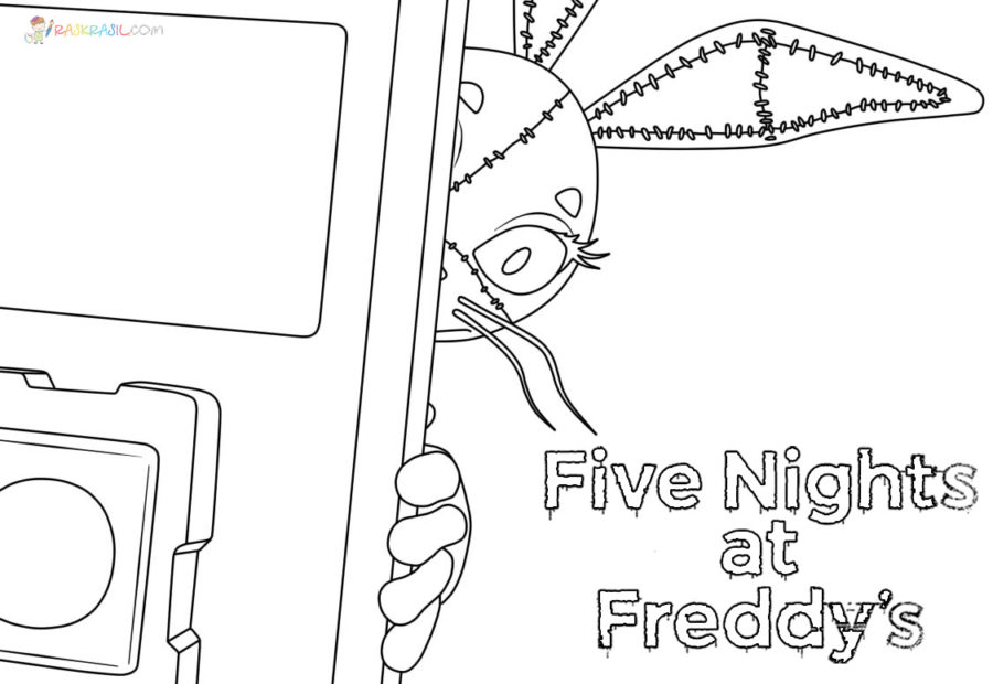 Coloriage Five Nights At Freddy's Security Breach
