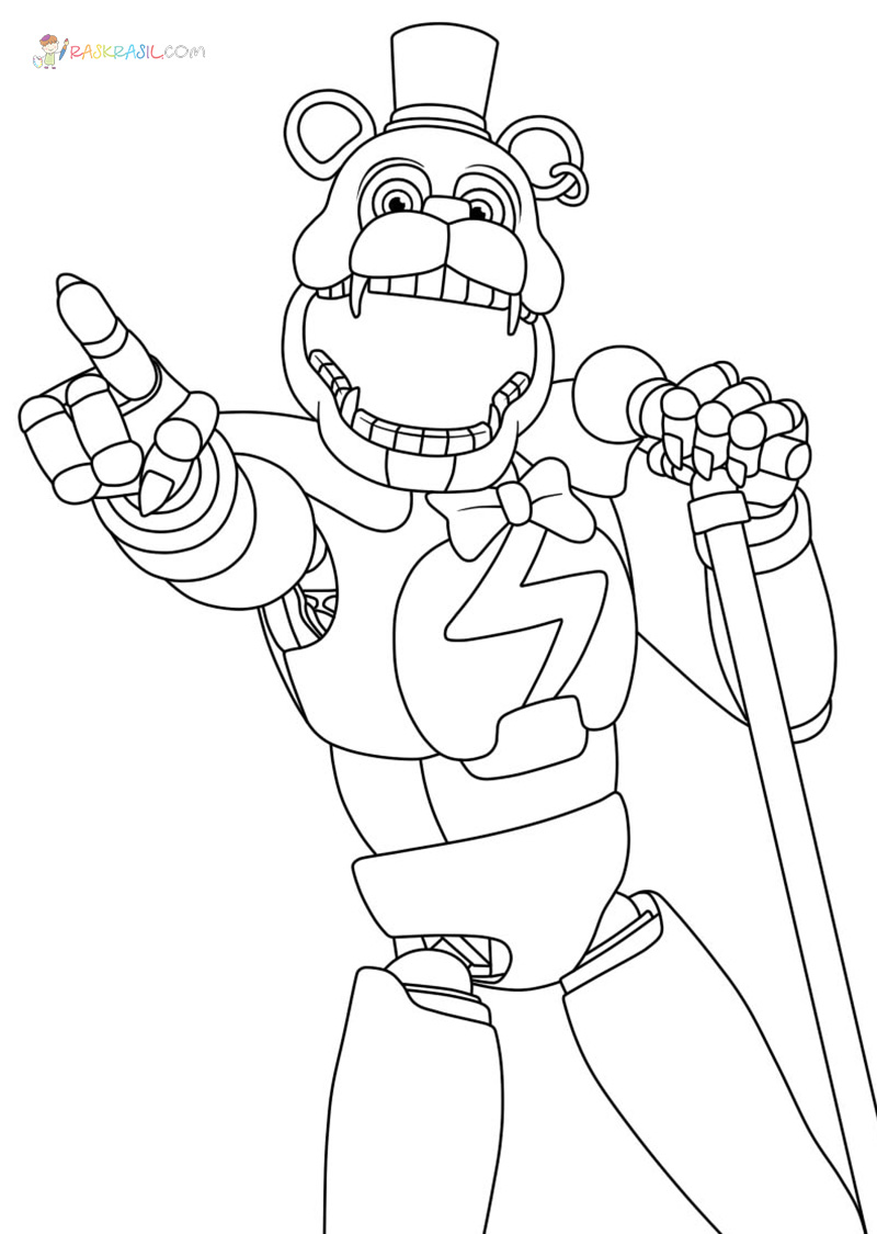 Bild von Raskrasil.com-Coloring-Pages-Five-Nights-at-Freddys-Security-Breach-9