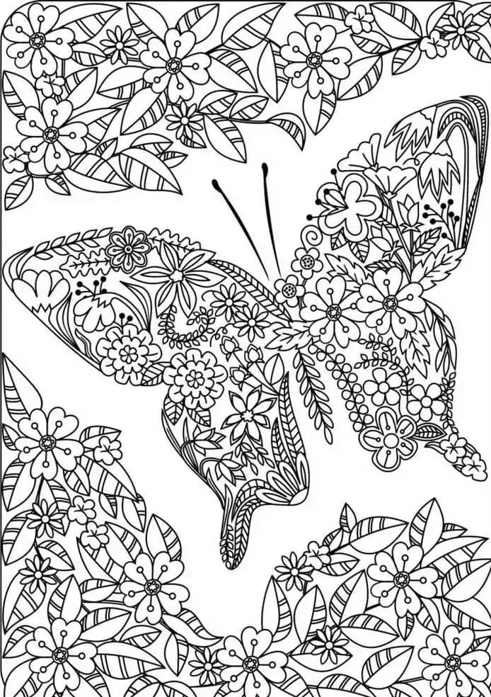 Mandala Fleur - Coloriage pour adulte à imprimer - Alice Gerfault