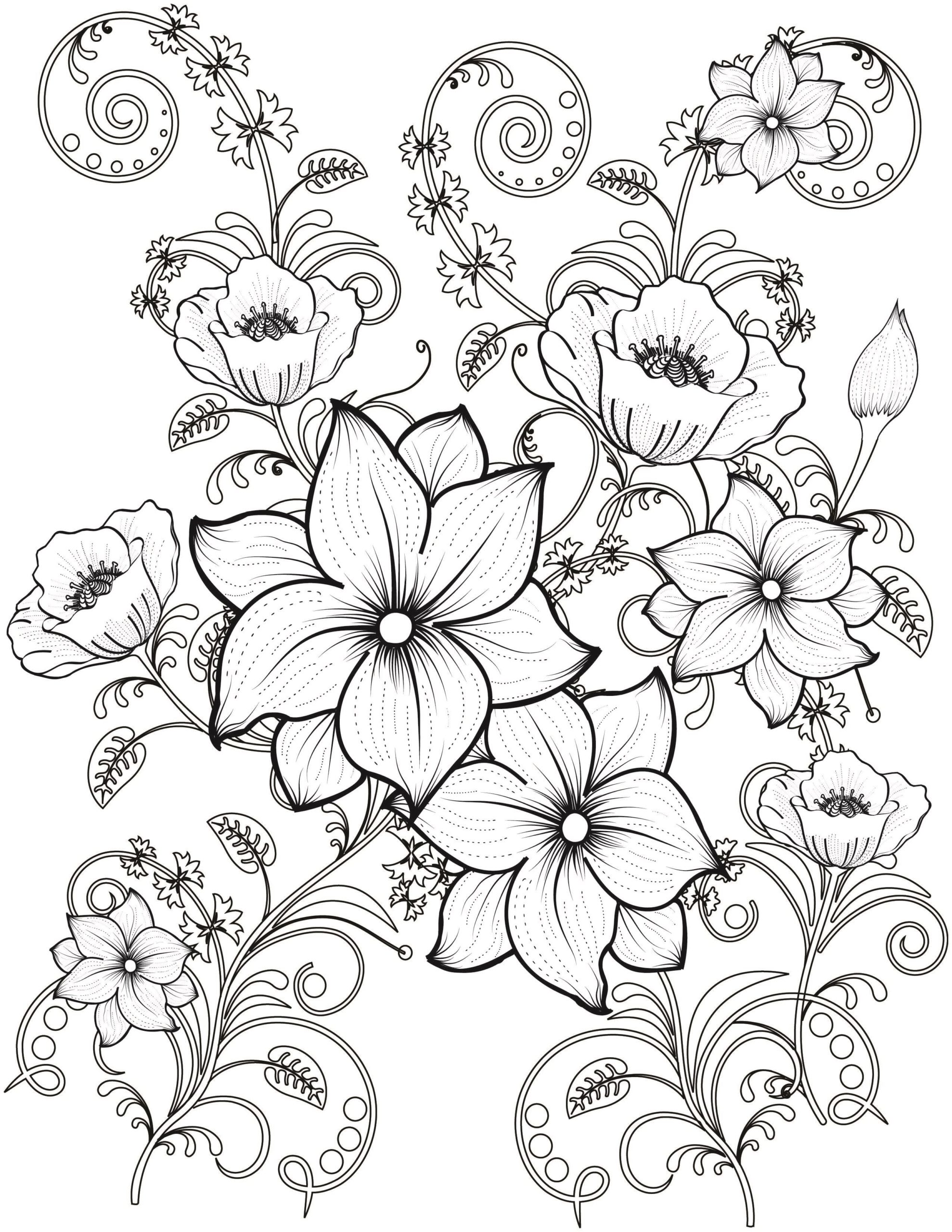 Raskrasil.com-Coloring-Pages-Flowers-for-Adults-7