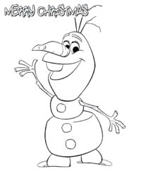 Frozen Christmas Coloring Pages | 30 images Free Printable