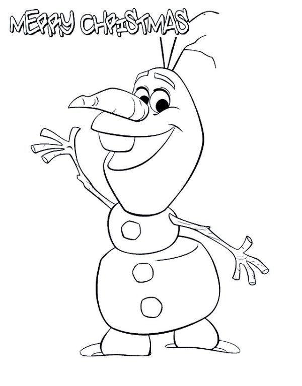 Frozen Christmas Coloring Pages | 30 images Free Printable