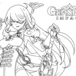 Raskrasil.com-Coloring-Pages-Genshin-Impact-Logo