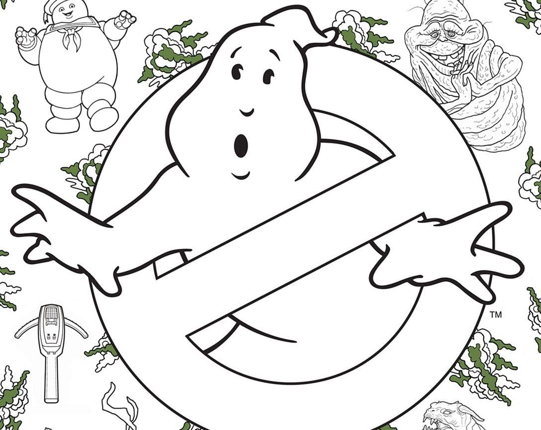 Coloriage SOS Fantômes (Ghostbusters) à imprimer
