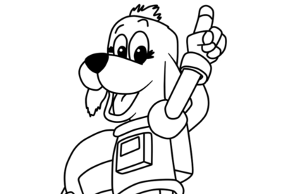 Go Dog Go from Netflix Coloring Pages | New Images Free Printable