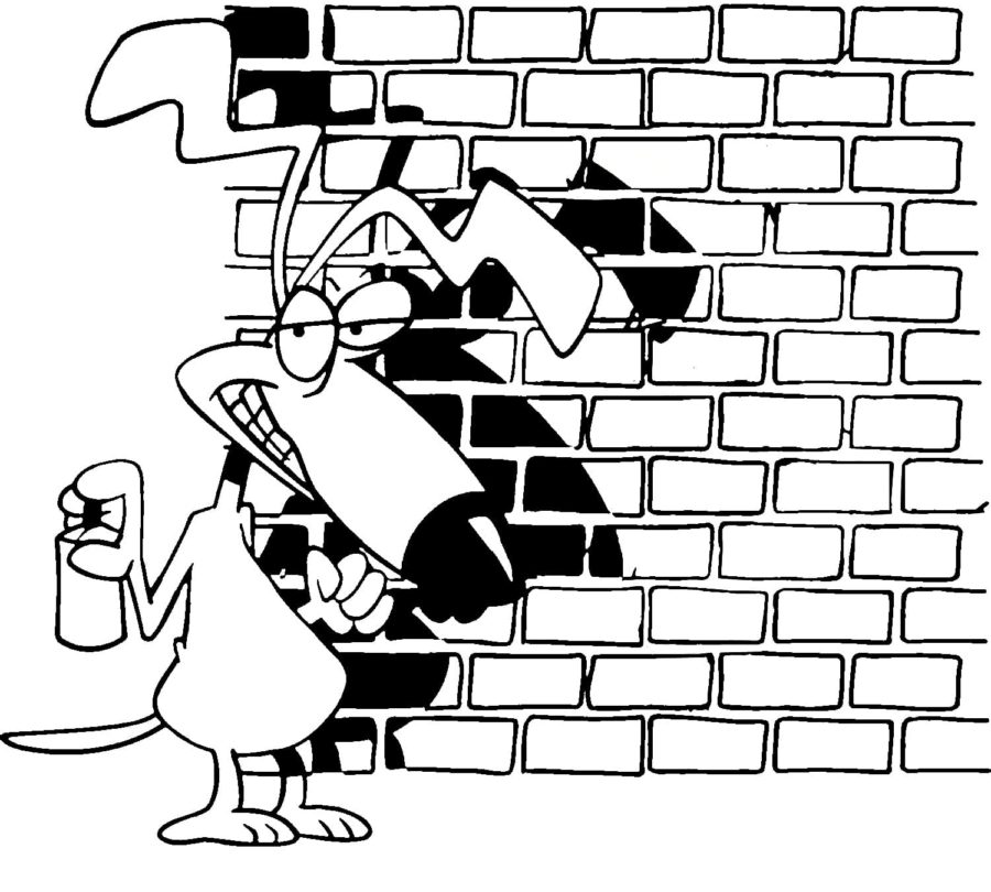 Desenhos de Grafite para Colorir - 100 imagens para impressão gratuita