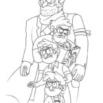 Raskrasil.com-Coloring-Pages-Gravity-Falls-1