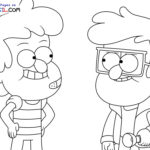 Raskrasil.com-Coloring-Pages-Gravity-Falls-4