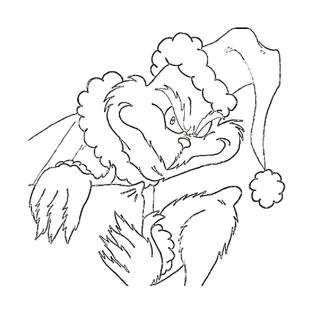 Grinch Coloring Pages | 55 Pictures Free Printable