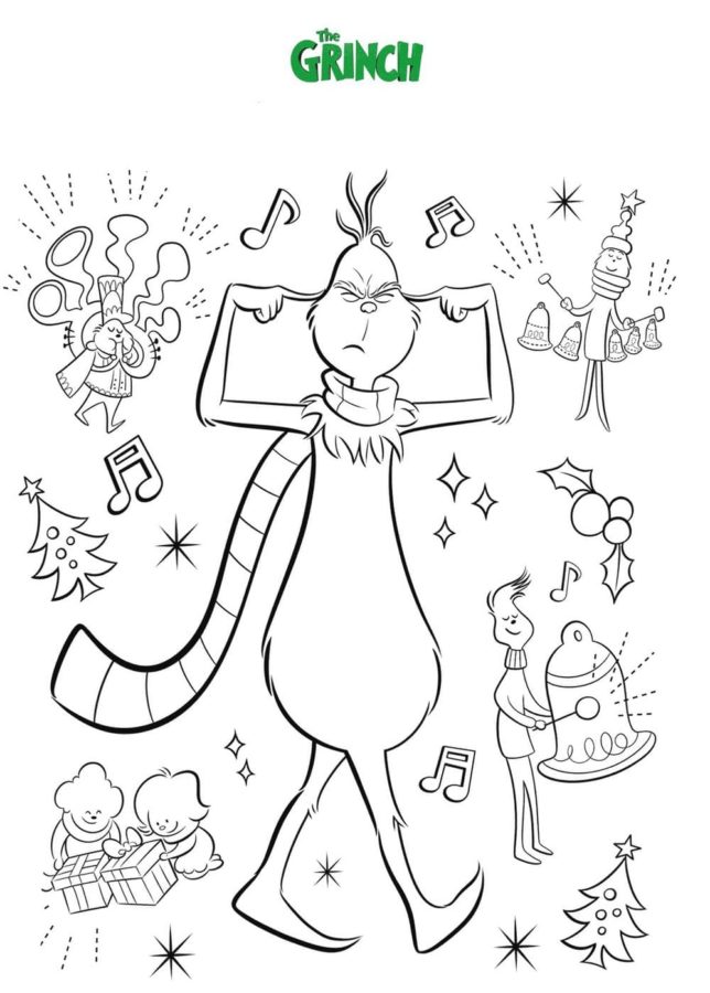 Grinch Coloring Pages | 55 Pictures Free Printable