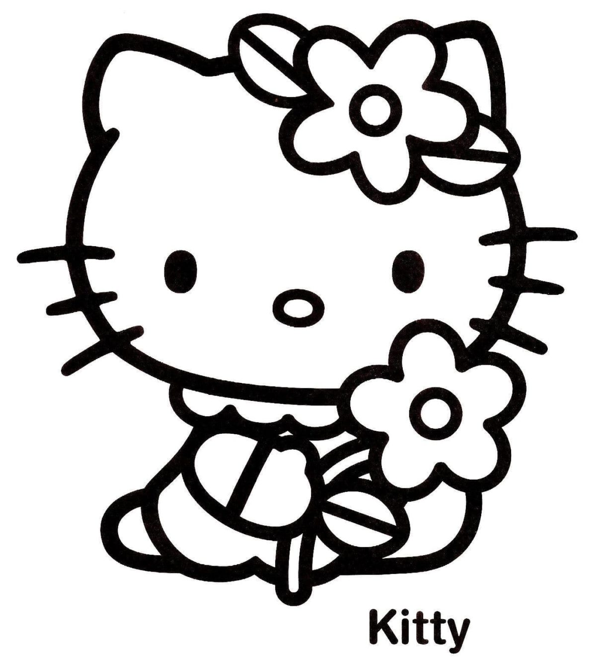 Картинки hello kitty распечатать