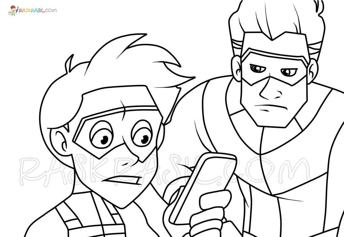 Henry Danger Coloring Pages New Images Free Printable