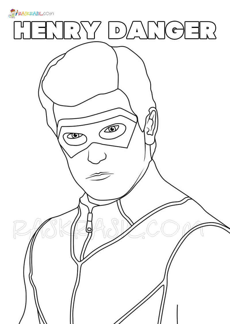 Henry Danger Coloring Pages | New Images Free Printable