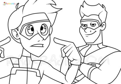 Henry Danger Coloring Pages | New Images Free Printable