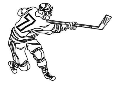 Hockey Coloring Pages | 100 Pictures Free Printable
