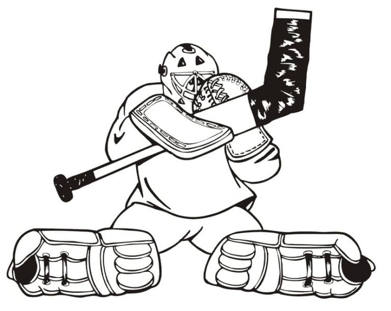 Hockey Coloring Pages | 100 Pictures Free Printable