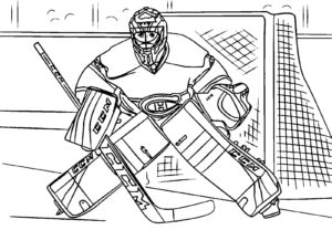 Hockey Coloring Pages | 100 Pictures Free Printable