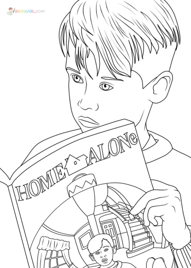 Home Alone Coloring Pages | New Pictures Free Printable