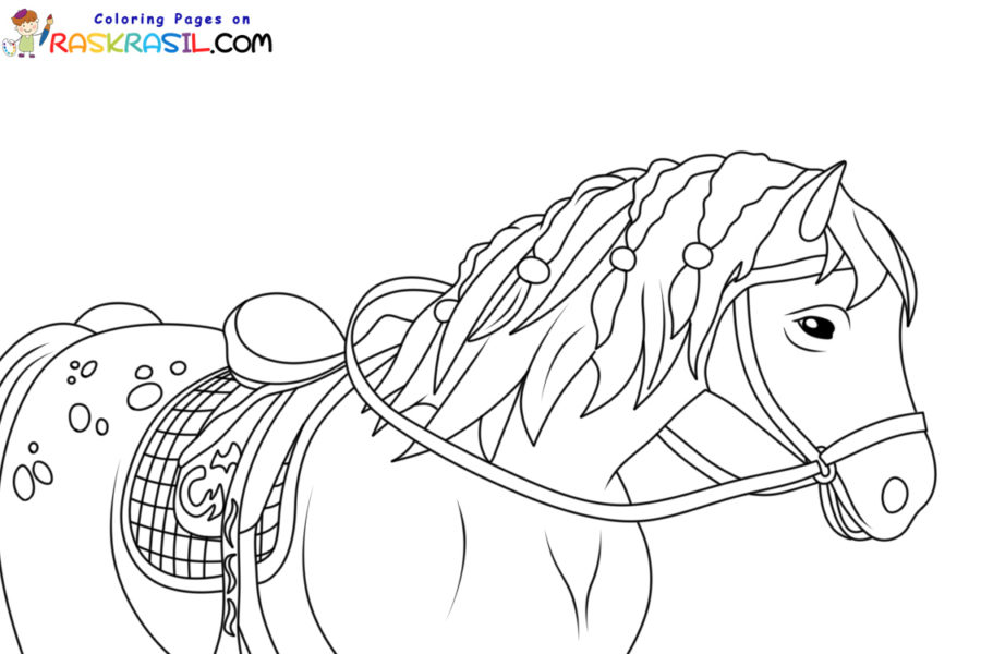 Coloriage Horse Club Adventures sur Raskrasil.com