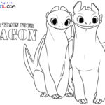 Raskrasil.com-Coloring-Pages-How-To-Train-Your-Dragon-Logo