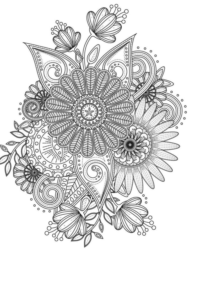 Desenhos Difíceis para Colorir