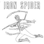 Raskrasil.com-Coloring-Pages-Iron-Spiderman-Logo
