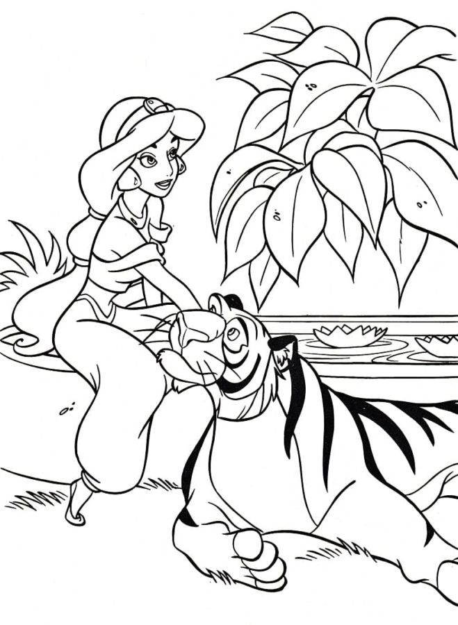 Jasmine Coloring Pages | 100 Pictures Free Printable