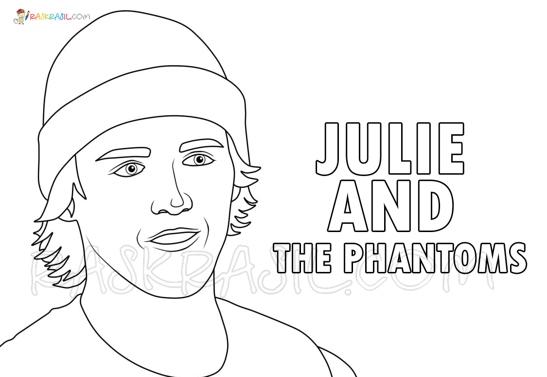 Ausmalbilder Julie and the Phantoms | Neue Malvorlagen zum Drucken