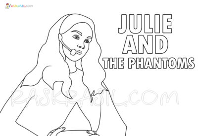 Julie and the Phantoms Coloring Pages | New Images Free Printable