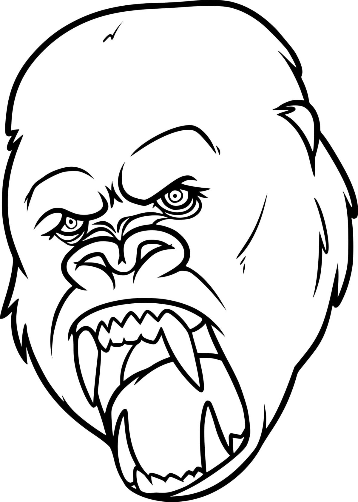 King Kong Coloring Pages | 30 Pictures Free Printable