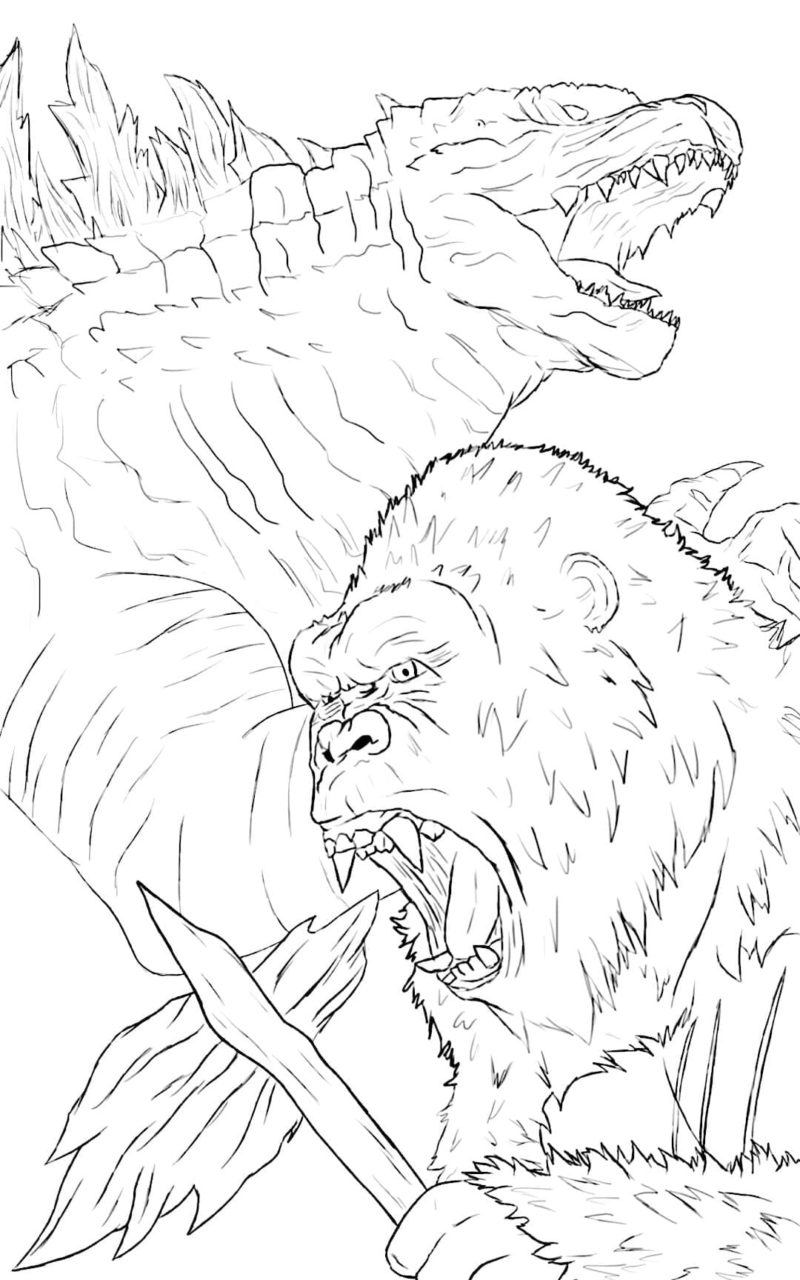 King Kong Coloring Pages 30 Pictures Free Printable