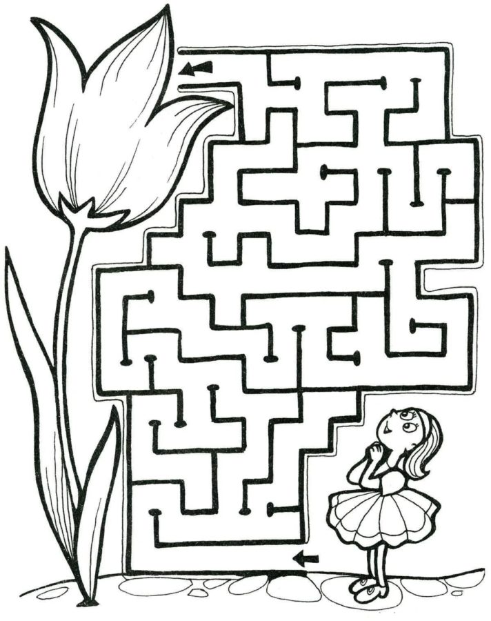 Desenhos de Labirintos para Colorir