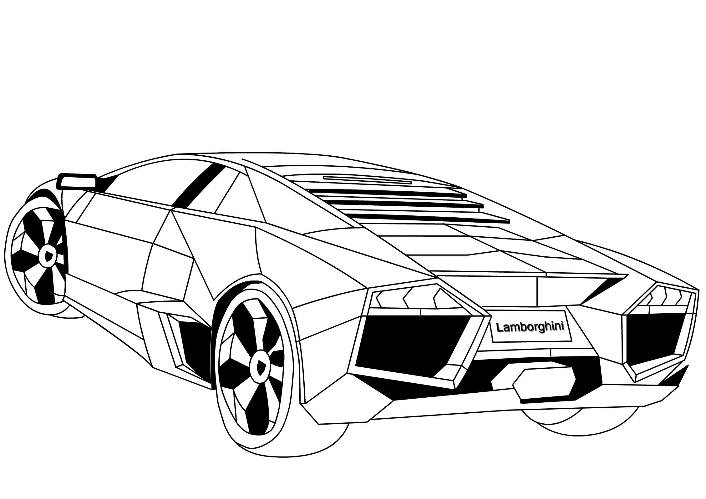 lamborghini coloring pages 110 pictures free printable