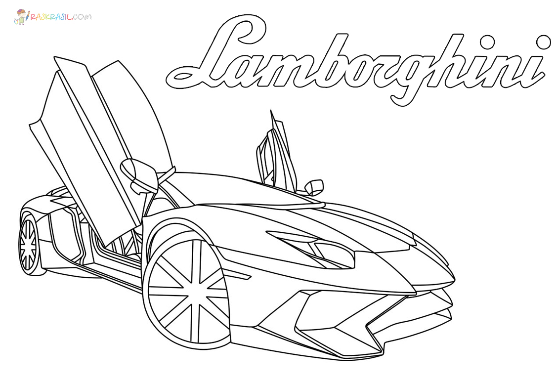Lamborghini Coloring Pages   20 Pictures Free Printable