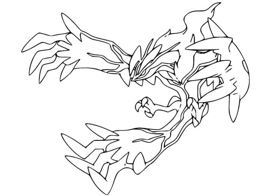 Legendary Pokémon Coloring Pages