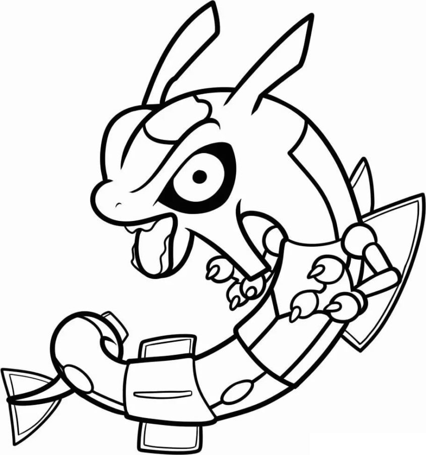 Legendary Pokémon Coloring Pages