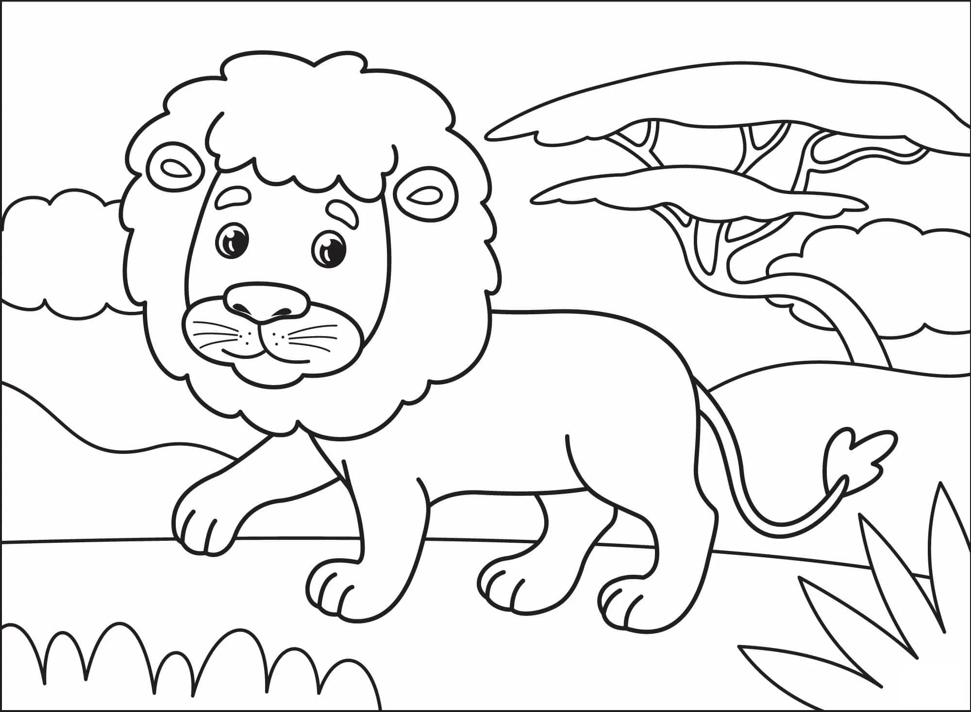 Raskrasil.com-Coloring-Pages-Lion-93