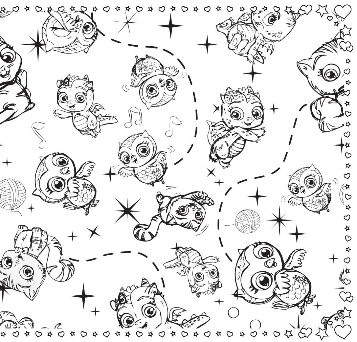 Little Charmers Coloring Pages | 45 Pictures Free Printable