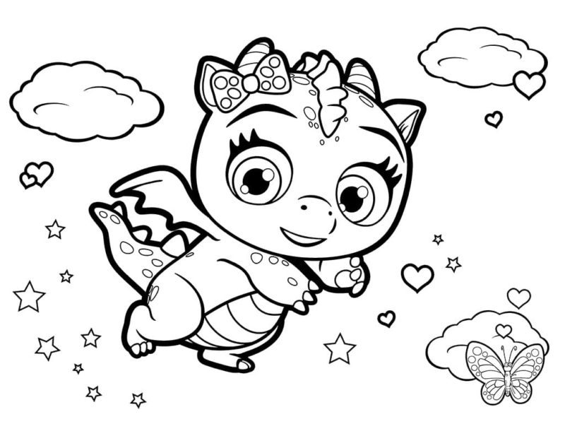 Little Charmers Coloring Pages | 45 Pictures Free Printable