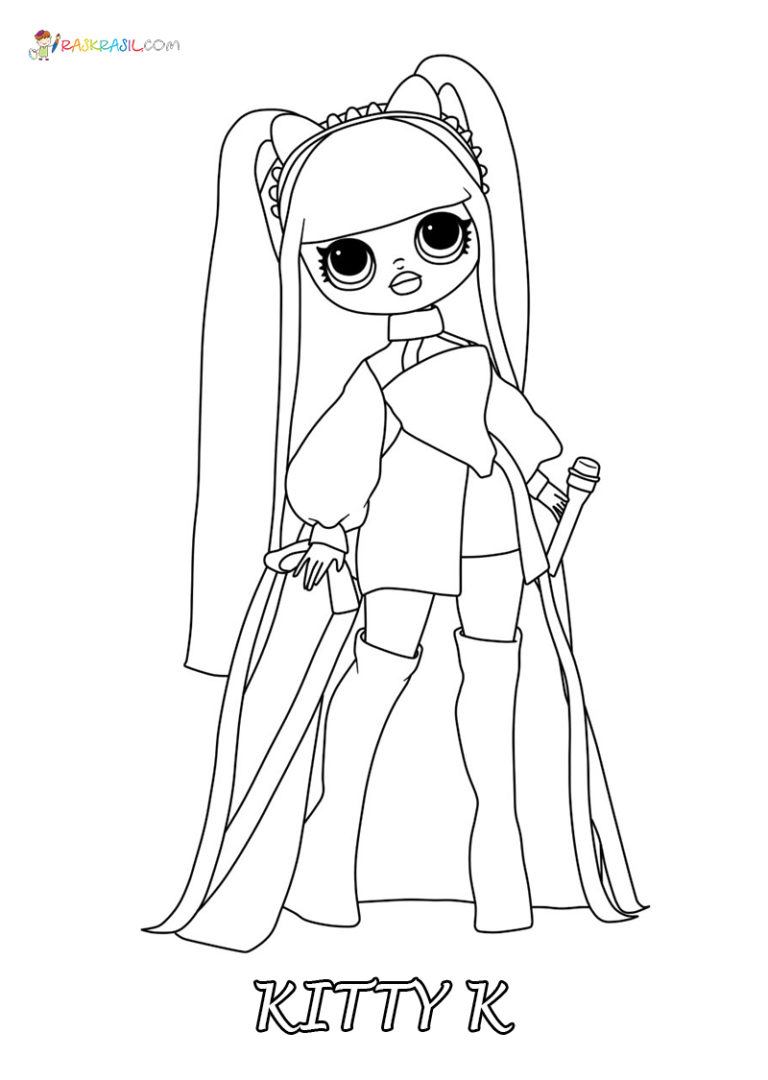 Desenhos de LOL OMG para colorir - Imprimir bonecas populares