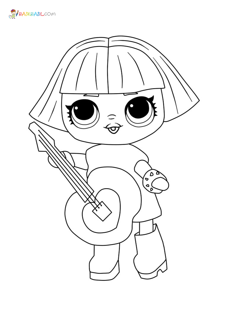 LOL Surprise Dolls Coloring Pages   Print Them for Free All the ...