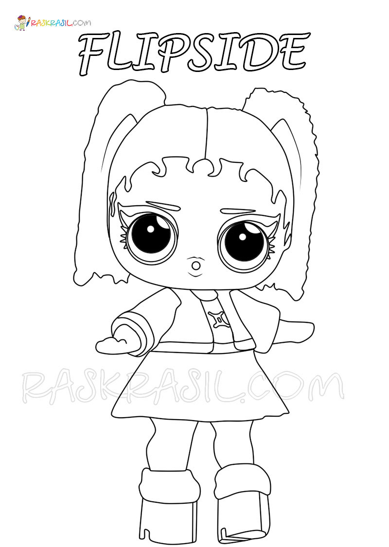 LOL Surprise Dolls Coloring Pages   Print Them for Free All the ...