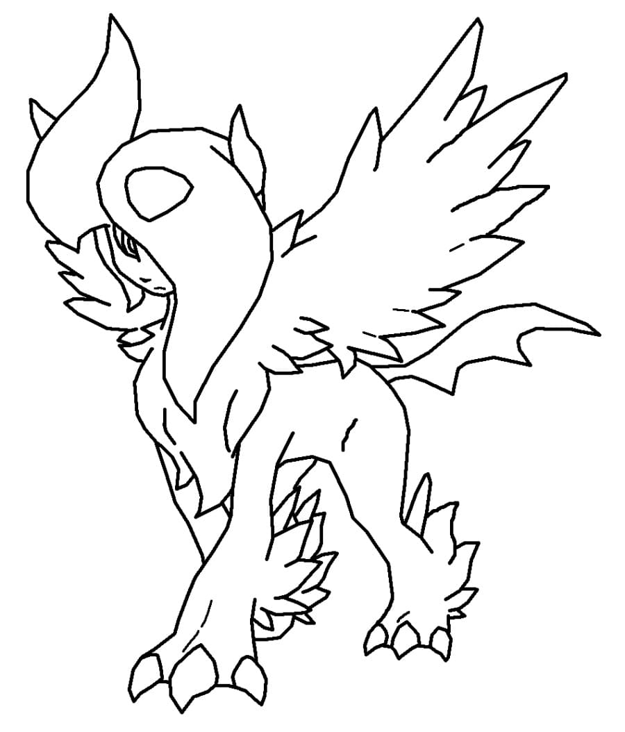 Mega Pokemon Coloring Pages | 110 Pictures Free Printable