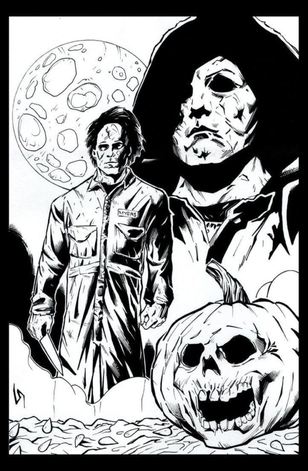 Michael Myers Coloring Pages