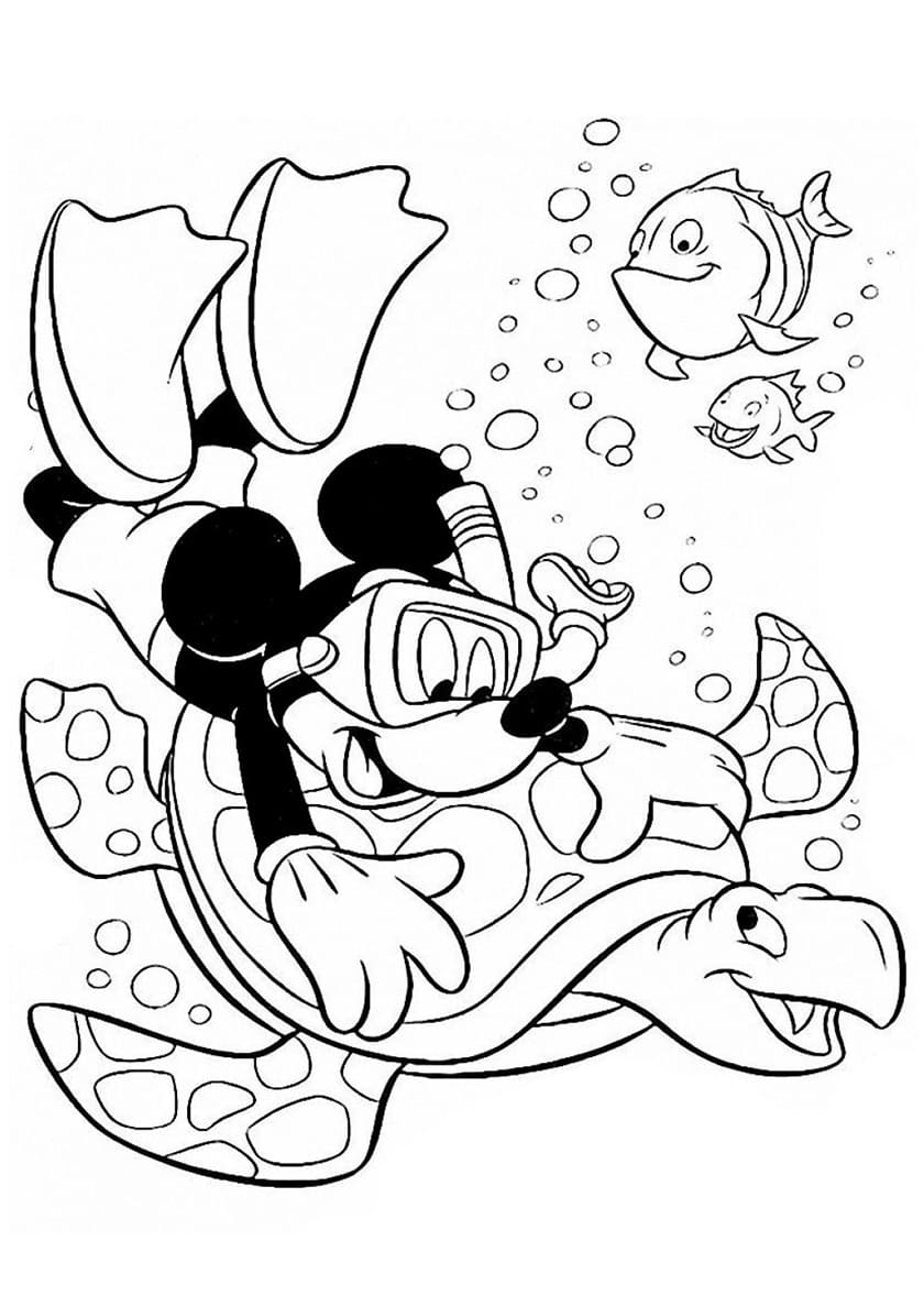 mickey mouse pete coloring pages