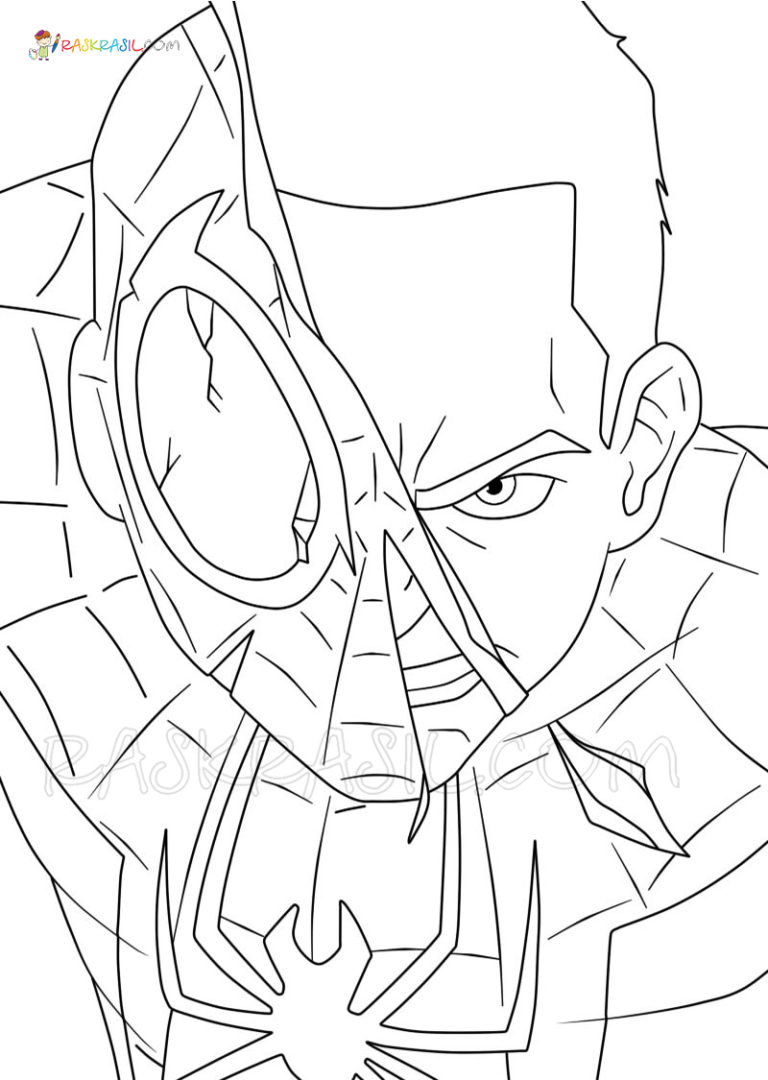 Miles Morales Coloring Pages