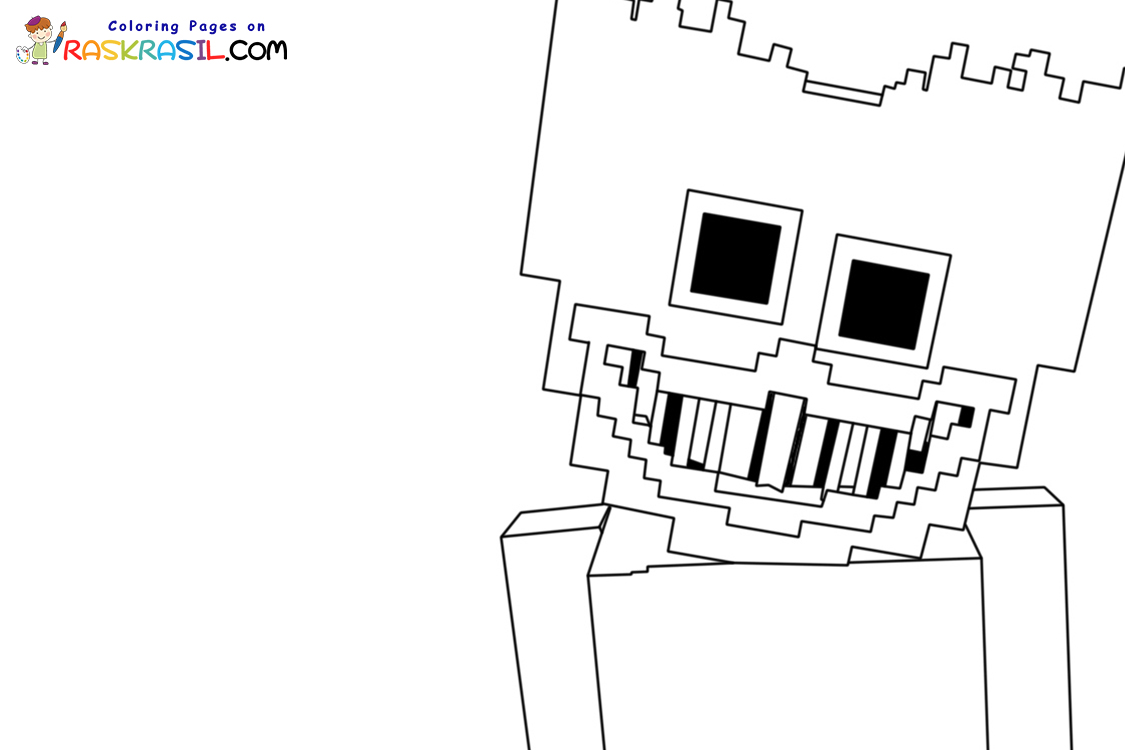 minecraft mutant enderman coloring pages