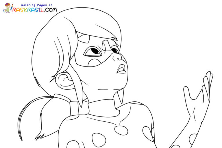 Desenhos da Ladybug para Colorir